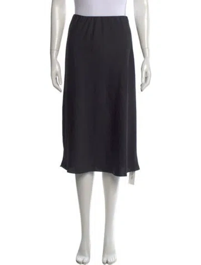 Pre-owned Jenni Kayne Midi Length Skirt In Black