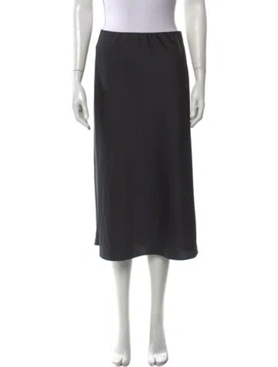 Pre-owned Jenni Kayne Midi Length Skirt In Black