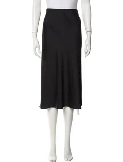 Pre-owned Jenni Kayne Midi Length Skirt In Gray