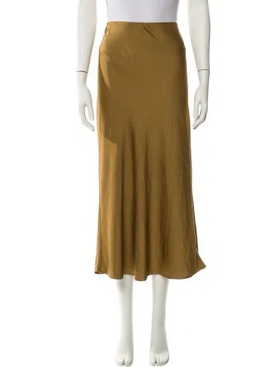 Pre-owned Jenni Kayne Midi Length Skirt In Neutral