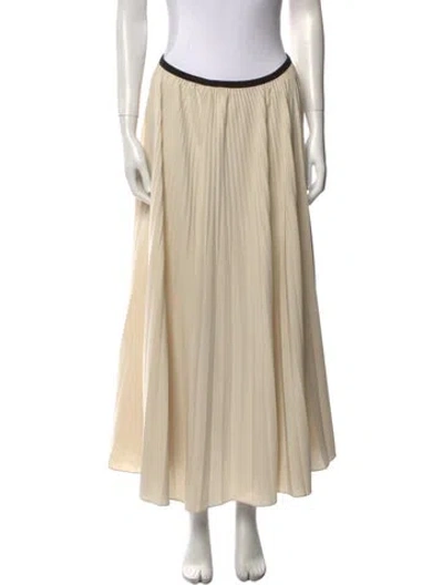 Pre-owned Jenni Kayne Midi Length Skirt In Neutral