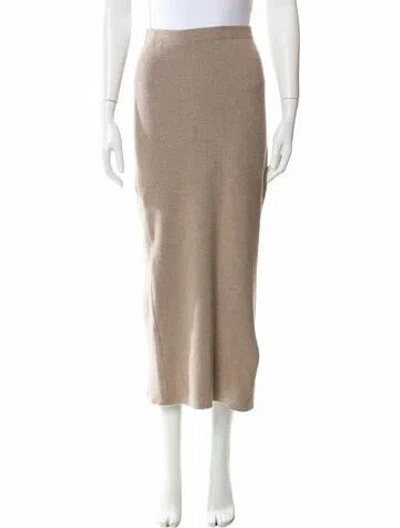 Pre-owned Jenni Kayne Midi Length Skirt In Neutral