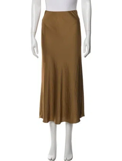 Pre-owned Jenni Kayne Midi Length Skirt In Neutral