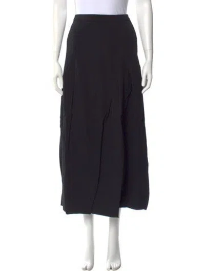 Pre-owned Jenni Kayne Midi Length Skirt W/ Tags In Black