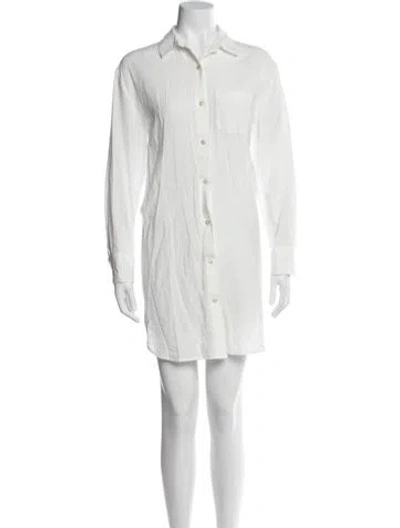 Pre-owned Jenni Kayne Mini Dress In Neutral