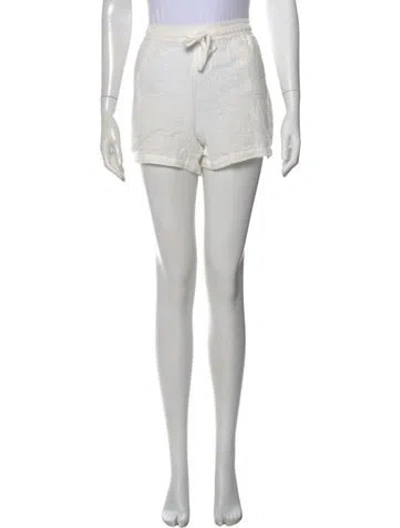 Pre-owned Jenni Kayne Mini Shorts In White