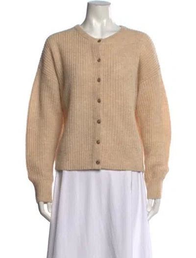 Pre-owned Jenni Kayne Open Front Sweater In Neutrals