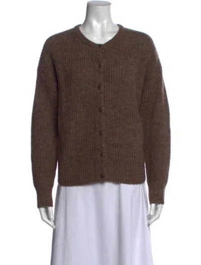 Pre-owned Jenni Kayne Open Front Sweater W/ Tags In Brown