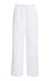 Jenni Kayne Paloma Cotton Straight-leg Pants