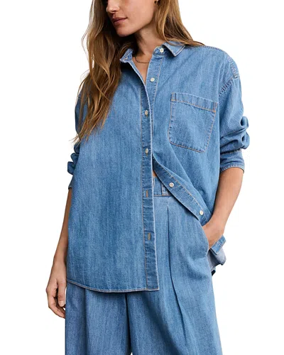 Jenni Kayne Parker Oversized Shirt In Denim