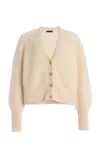 Jenni Kayne Peyton Cashmere Cardigan In Ivory