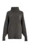Jenni Kayne Porter Cashmere Turtleneck Sweater In Grey