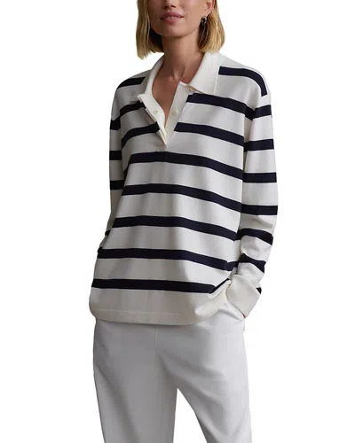 Jenni Kayne Post Polo Sweater In Multi