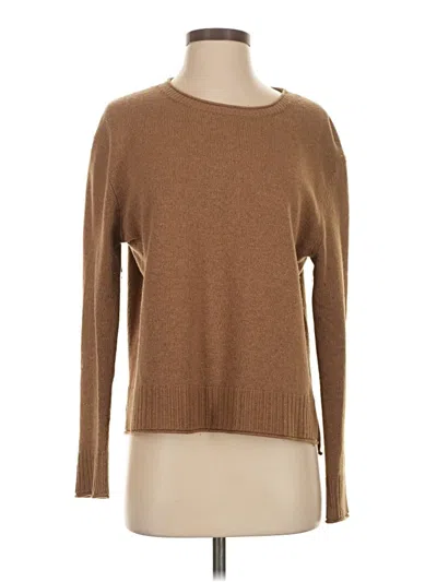 Pre-owned Jenni Kayne Pullover Sweater In Brown