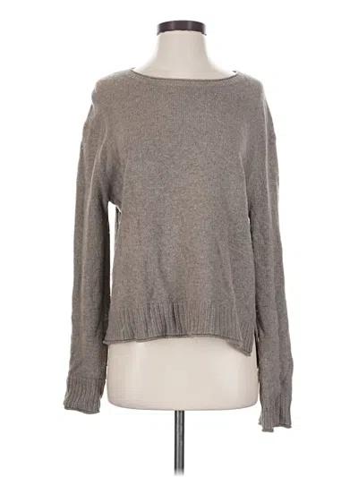 Pre-owned Jenni Kayne Pullover Sweater In Gray