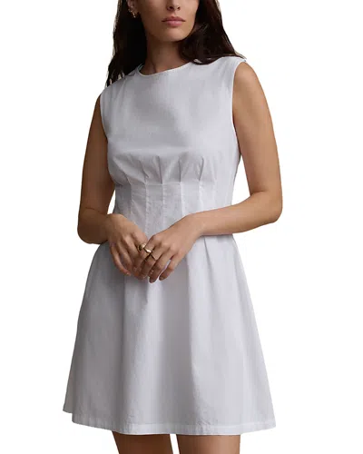 Jenni Kayne Reverie Shaped Waist Dress In White
