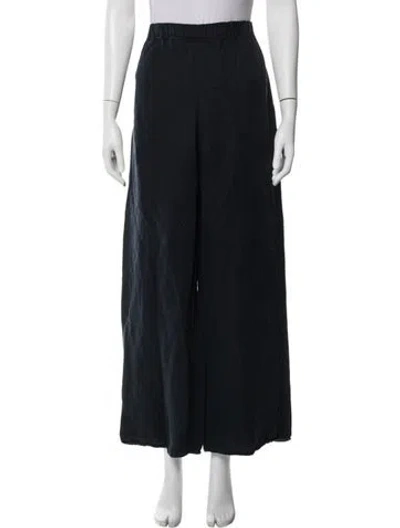 Pre-owned Jenni Kayne Ruffle Embellishment Sweatpants In Blue