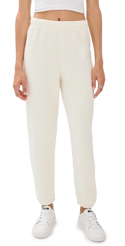 Jenni Kayne Saturday Sweatpant Cream