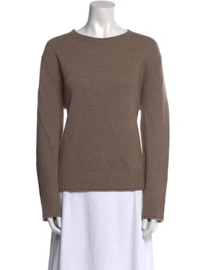 Pre-owned Jenni Kayne Scoop Neck Sweater In Neutral