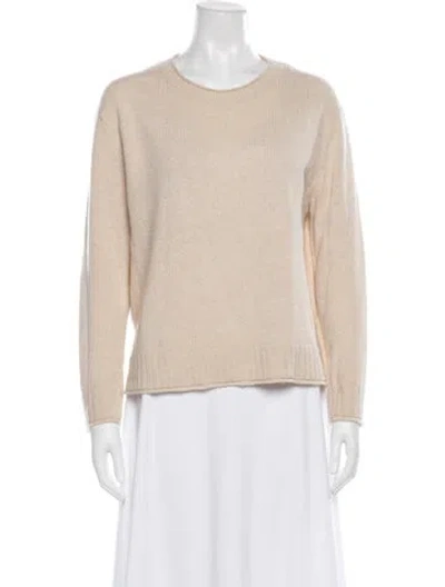 Pre-owned Jenni Kayne Scoop Neck Sweater In Neutral