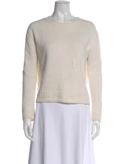 Pre-owned Jenni Kayne Scoop Neck Sweater In Neutral