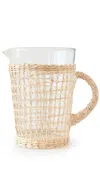 Jenni Kayne Seagrass Picnic Pitcher Natural In Natural