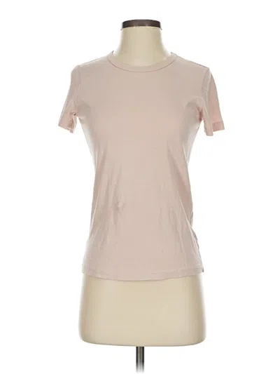 Pre-owned Jenni Kayne Short Sleeve T-shirt In Brown