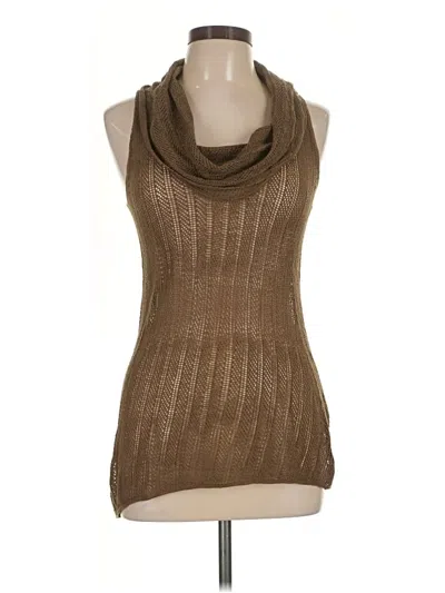 Pre-owned Jenni Kayne Sleeveless Blouse In Brown