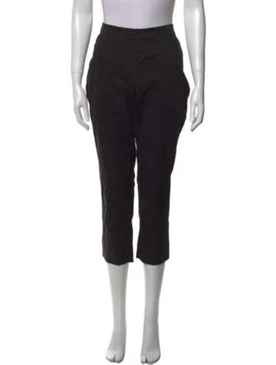 Pre-owned Jenni Kayne Straight Leg Pants In Black