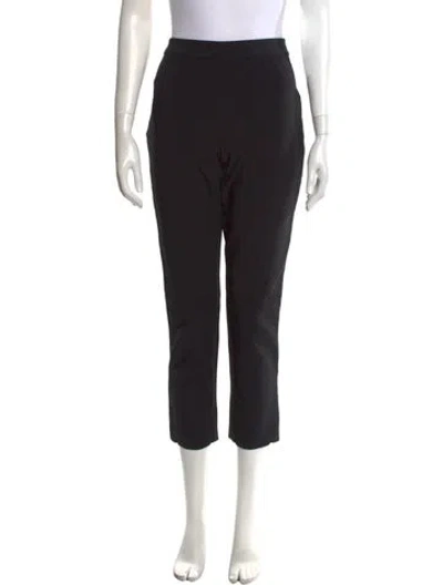 Pre-owned Jenni Kayne Straight Leg Pants In Black