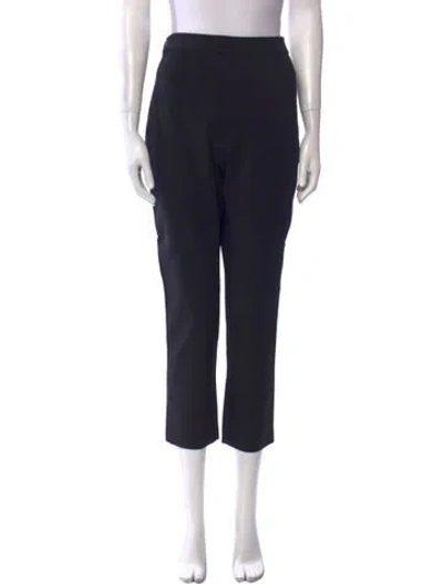 Pre-owned Jenni Kayne Straight Leg Pants In Black