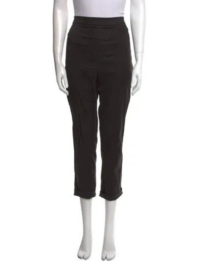 Pre-owned Jenni Kayne Straight Leg Pants In Black