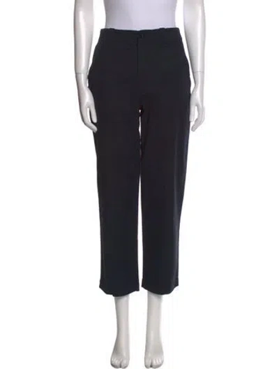 Pre-owned Jenni Kayne Straight Leg Pants In Black