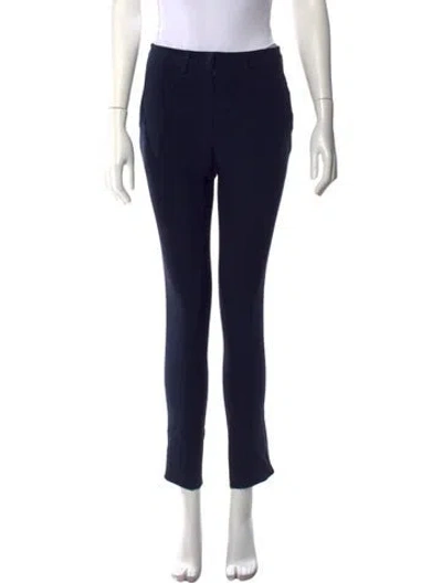 Pre-owned Jenni Kayne Straight Leg Pants In Black