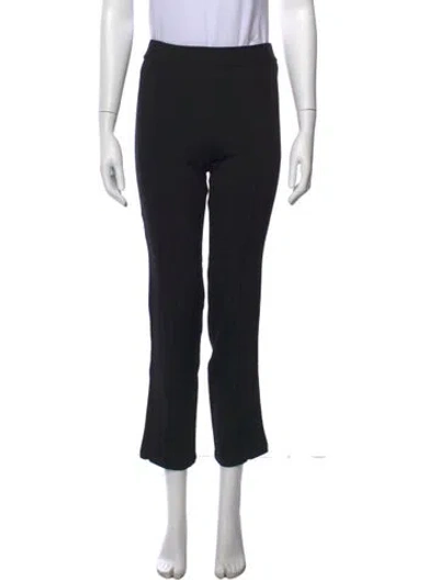 Pre-owned Jenni Kayne Straight Leg Pants In Black