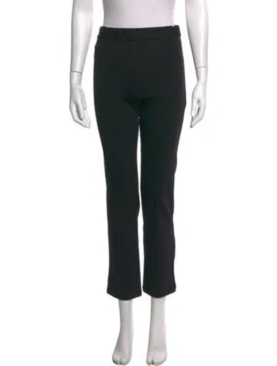 Pre-owned Jenni Kayne Straight Leg Pants In Black