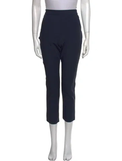 Pre-owned Jenni Kayne Straight Leg Pants In Blue