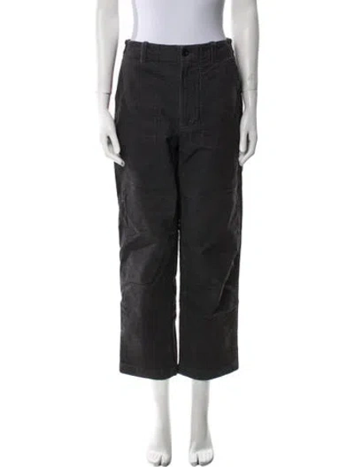 Pre-owned Jenni Kayne Straight Leg Pants In Gray