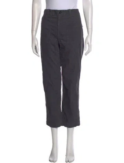 Pre-owned Jenni Kayne Straight Leg Pants In Grey