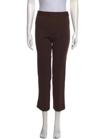 Pre-owned Jenni Kayne Straight Leg Pants W/ Tags In Brown