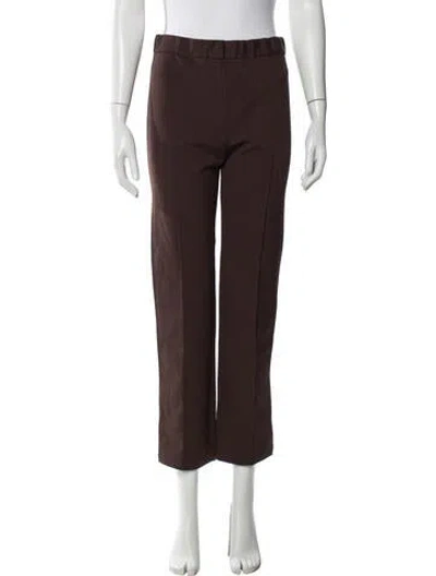 Pre-owned Jenni Kayne Straight Leg Pants W/ Tags In Brown