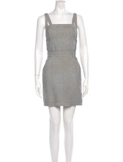 Pre-owned Jenni Kayne Striped Mini Dress In Multi