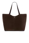 Jenni Kayne Suede Agnes Tote Bag In Brown