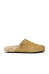 Jenni Kayne Suede Ashby Clog In Nude