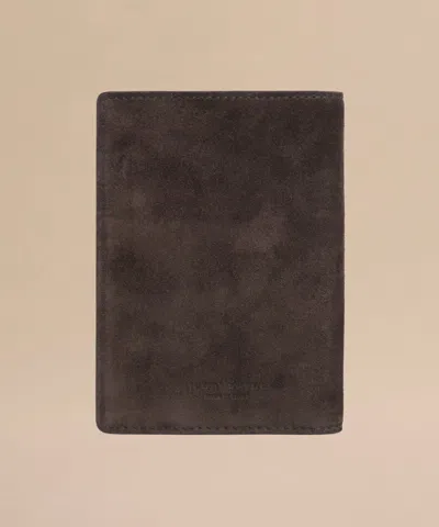 Jenni Kayne Suede Passport Holder In Multi