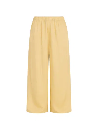 Jenni Kayne Summer Demi Trousers In Yellow