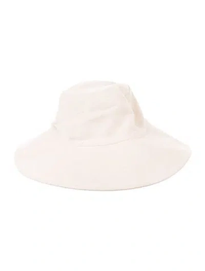 Pre-owned Jenni Kayne Sun Hat In Neutral