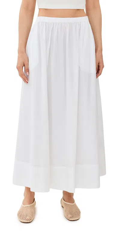 JENNI KAYNE LAUREN SKIRT WHITE