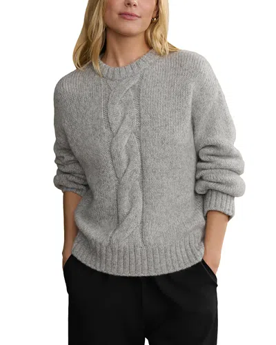Jenni Kayne Tove Crewneck Sweater In Gray