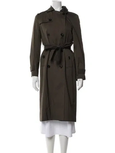 Pre-owned Jenni Kayne Trench Coat In Brown